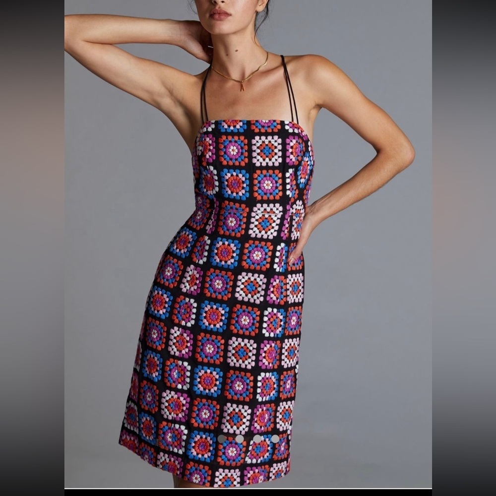 Anthropologie Crochet Dress